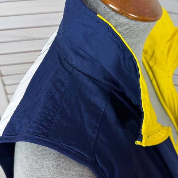 Lauren Ralph Lauren Reversible Colorblock Nautical Flags Sailing Vest Medium - Picture 5 of 13
